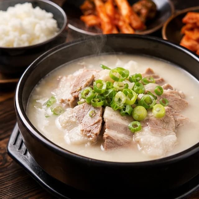 국밥 우승 메뉴