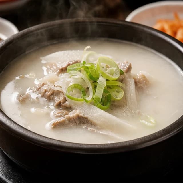 설렁탕 우승 메뉴